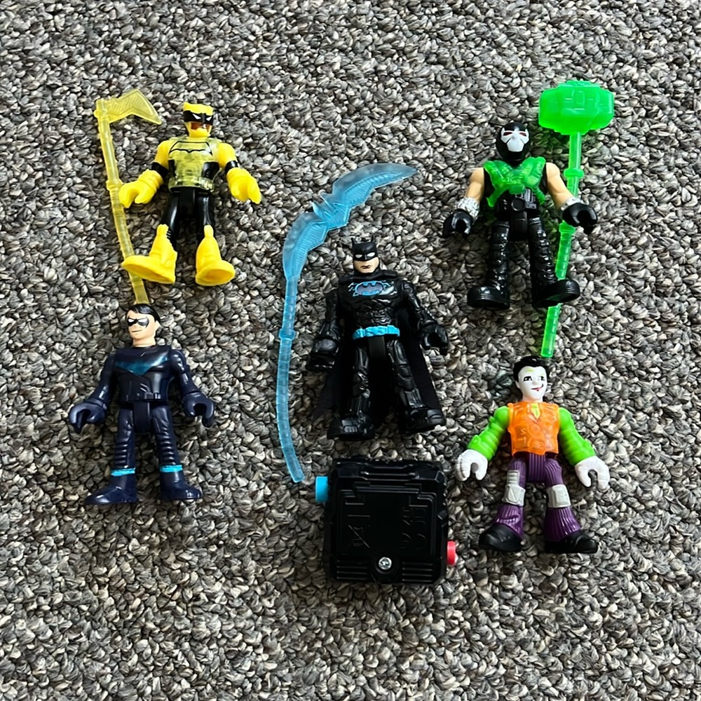 Imaginext DC Pack 5 Figures Batman Tech